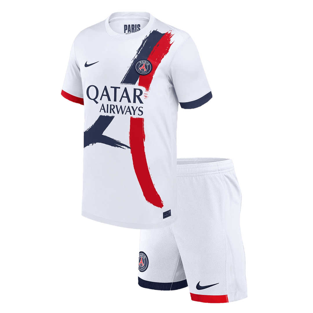 PSG Away Kids Soccer Jerseys Kit 2024