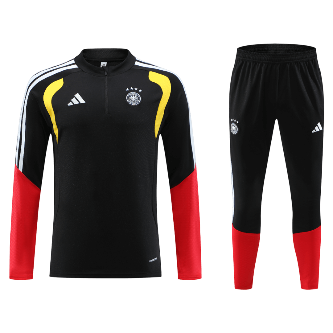 Germany 1/4 Zip Tracksuit 2026 World Cup Kids Black