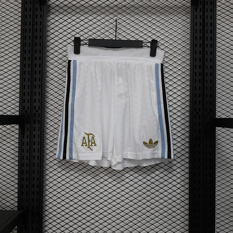 2025 Argentina white Stadium Jersey shorts