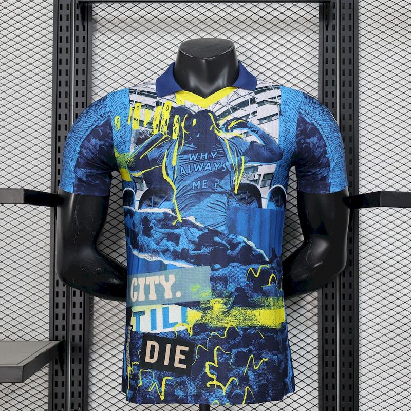 25/26 Manchester City Blue Special Edition Player Fan Jersey