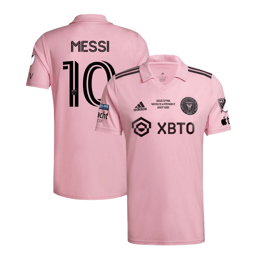 MESSI #10 Inter Miami CF Home Soccer Jersey 2023 Leagues Cup Final