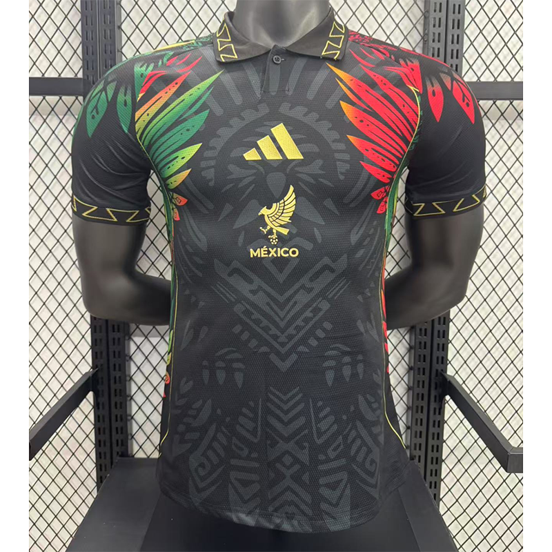 2025 Mexico Black Lapel Special Edition Stadium Jersey