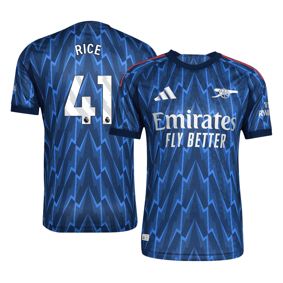 RICE #41 Arsenal Away Premium Soccer Jersey 2025/26
