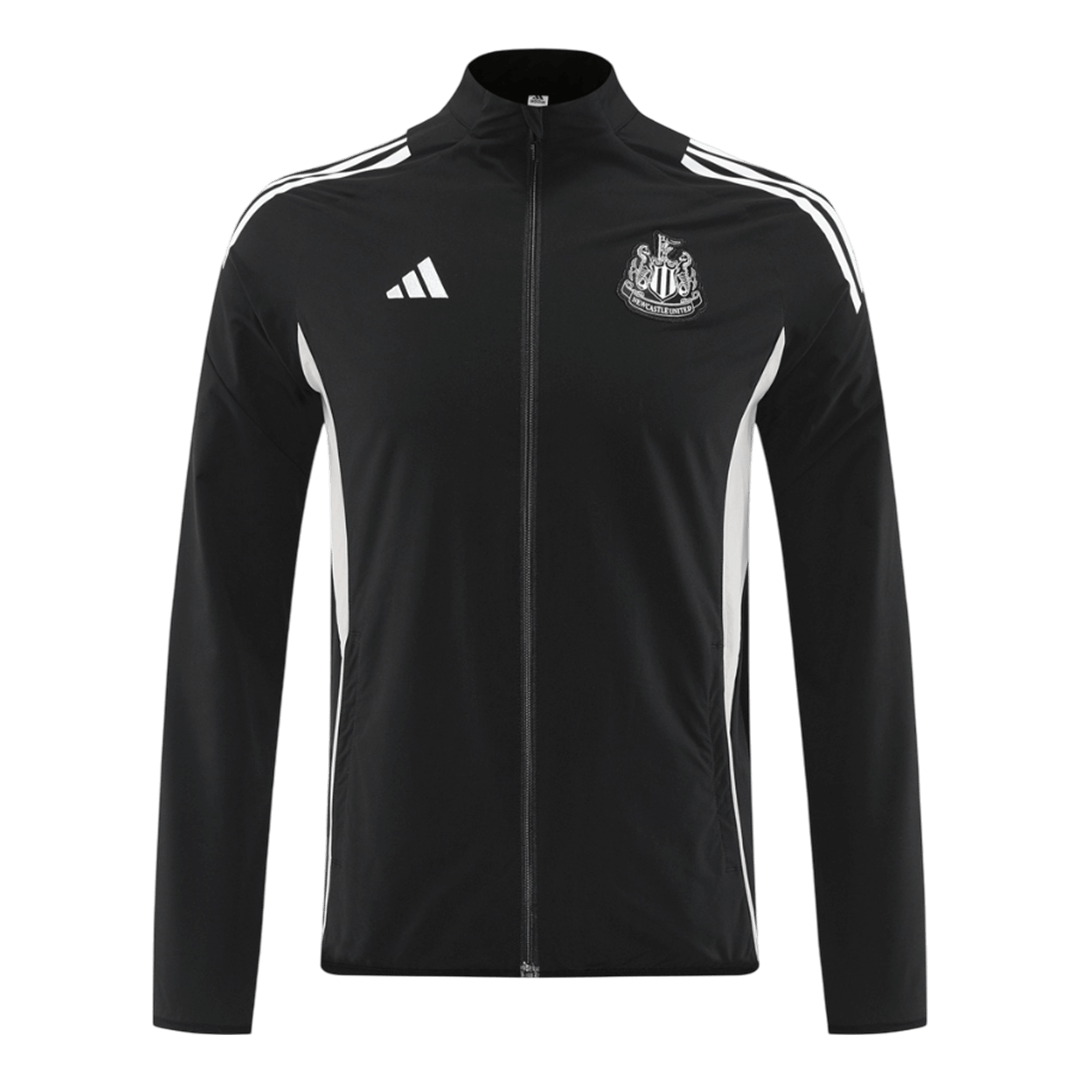 Newcastle United Windbreaker Jacket 2025/26 Black
