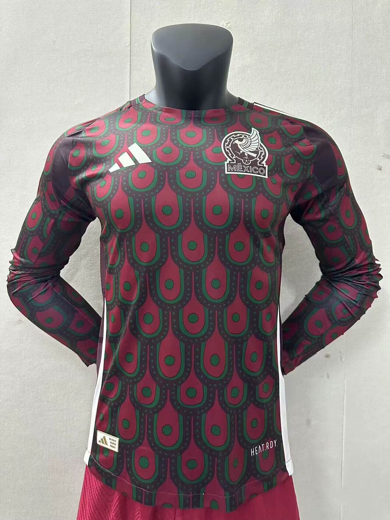 2024 Mexico home long sleeve Stadium Jersey