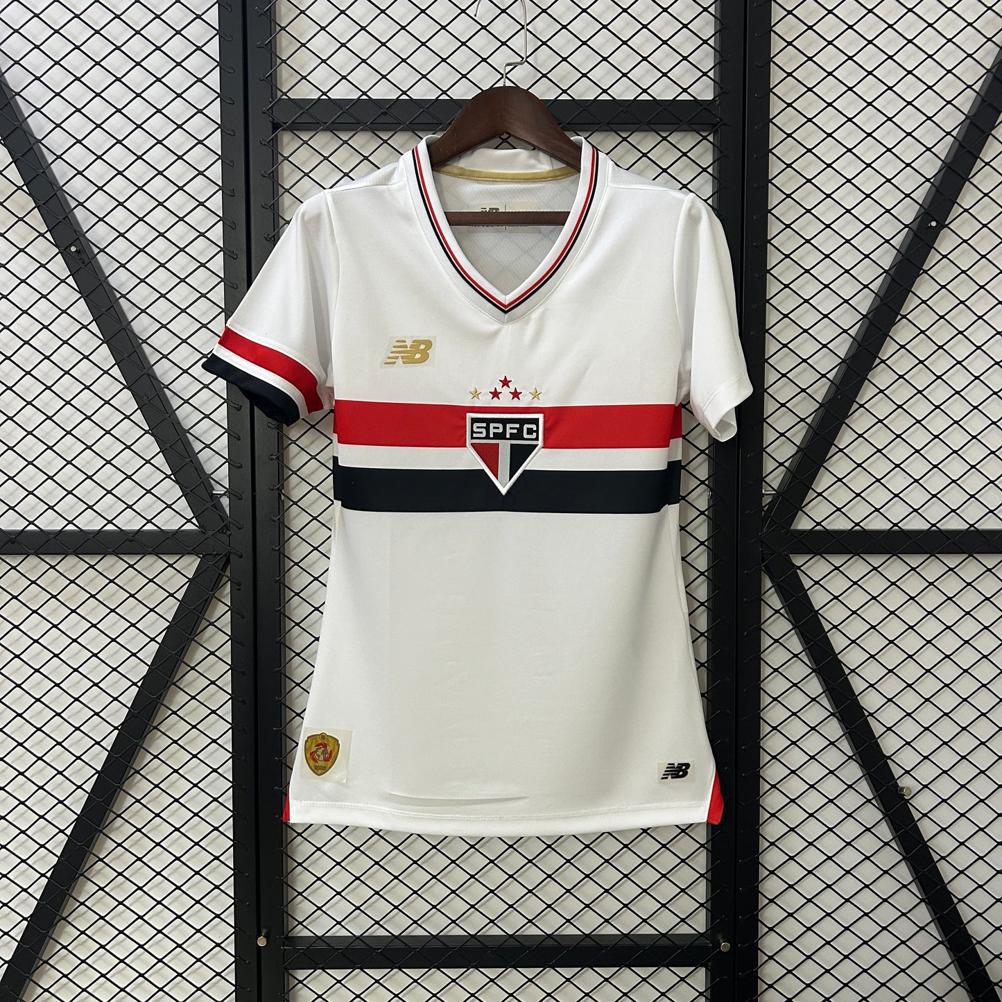 25/26 Sao Paulo Home white Women Soccer Fan Jersey