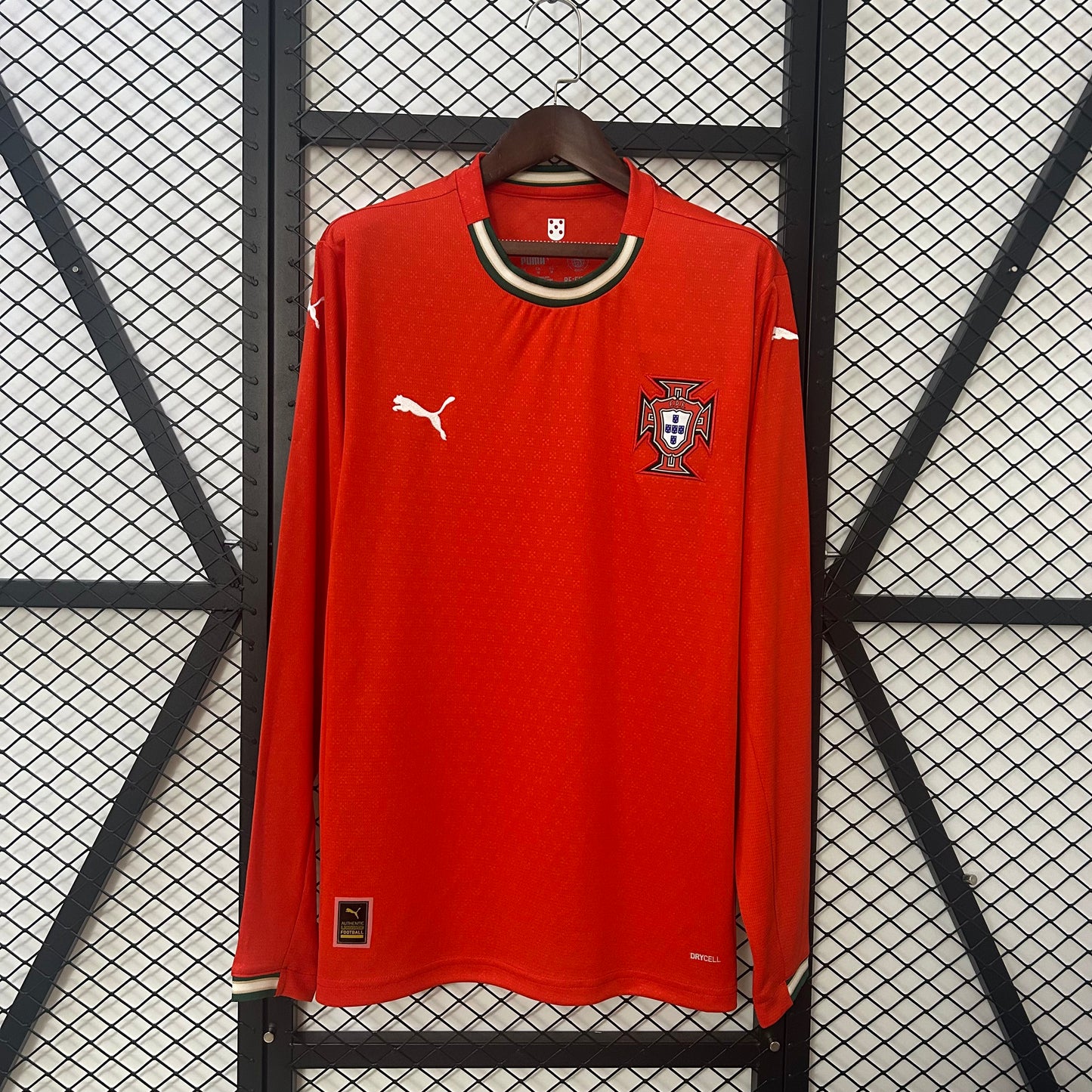 2025 Portugal Home Long Sleeve Fan Jersey