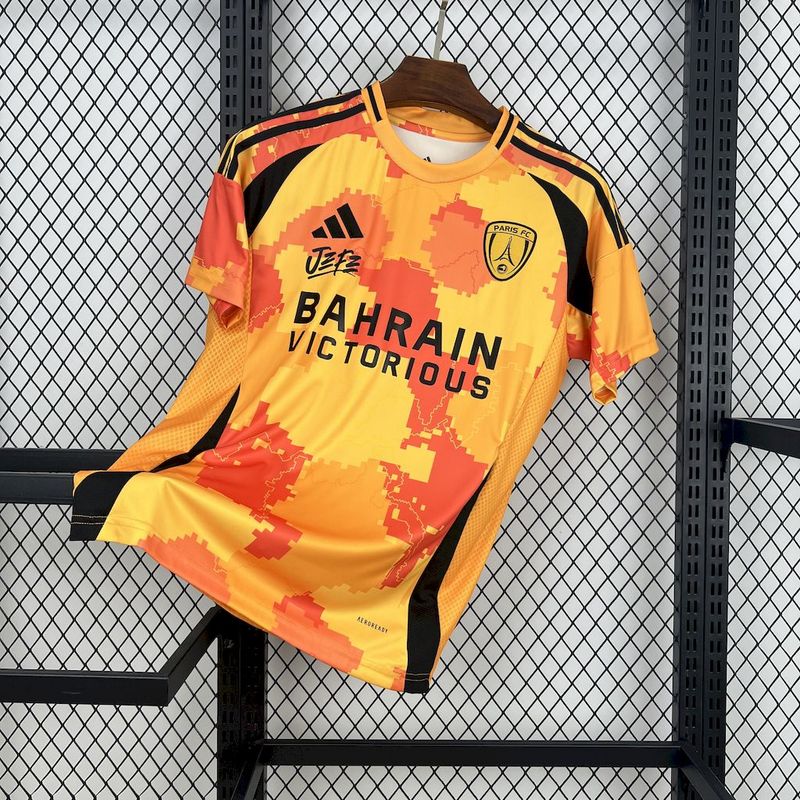 25/26 PSG Third Away orange Fan Jersey