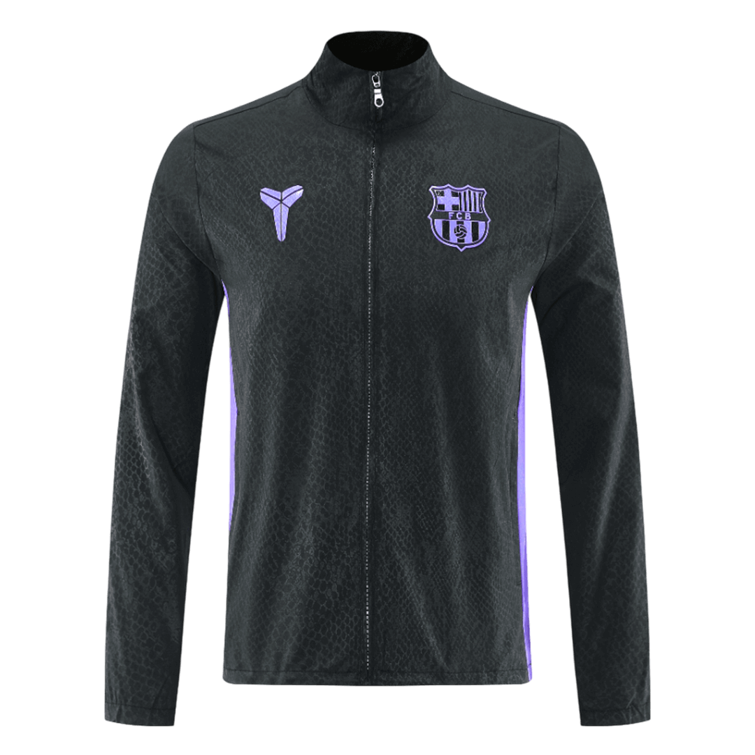 Barcelona Windbreaker Jacket 2025/26 Black