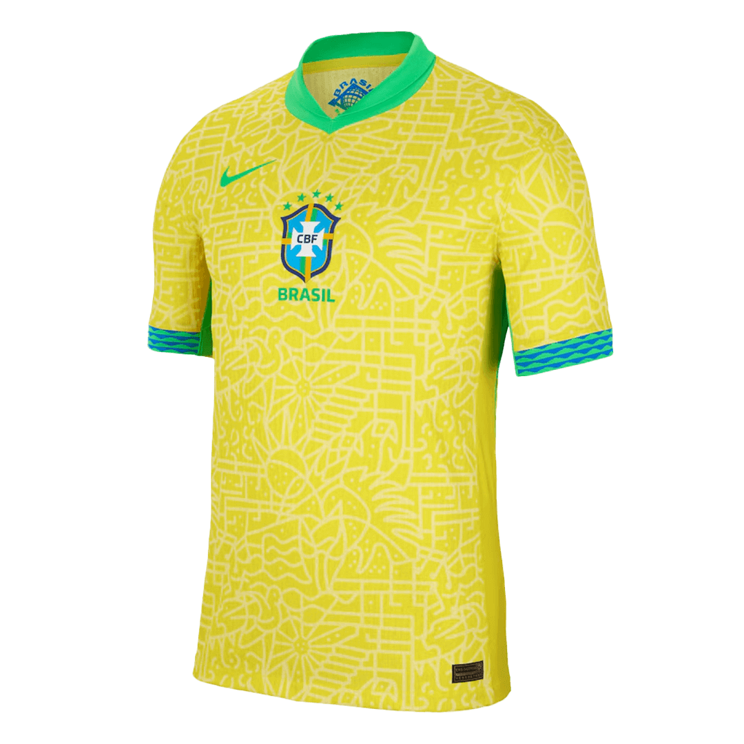 2024 Brazil Home Jersey Stadium Jersey