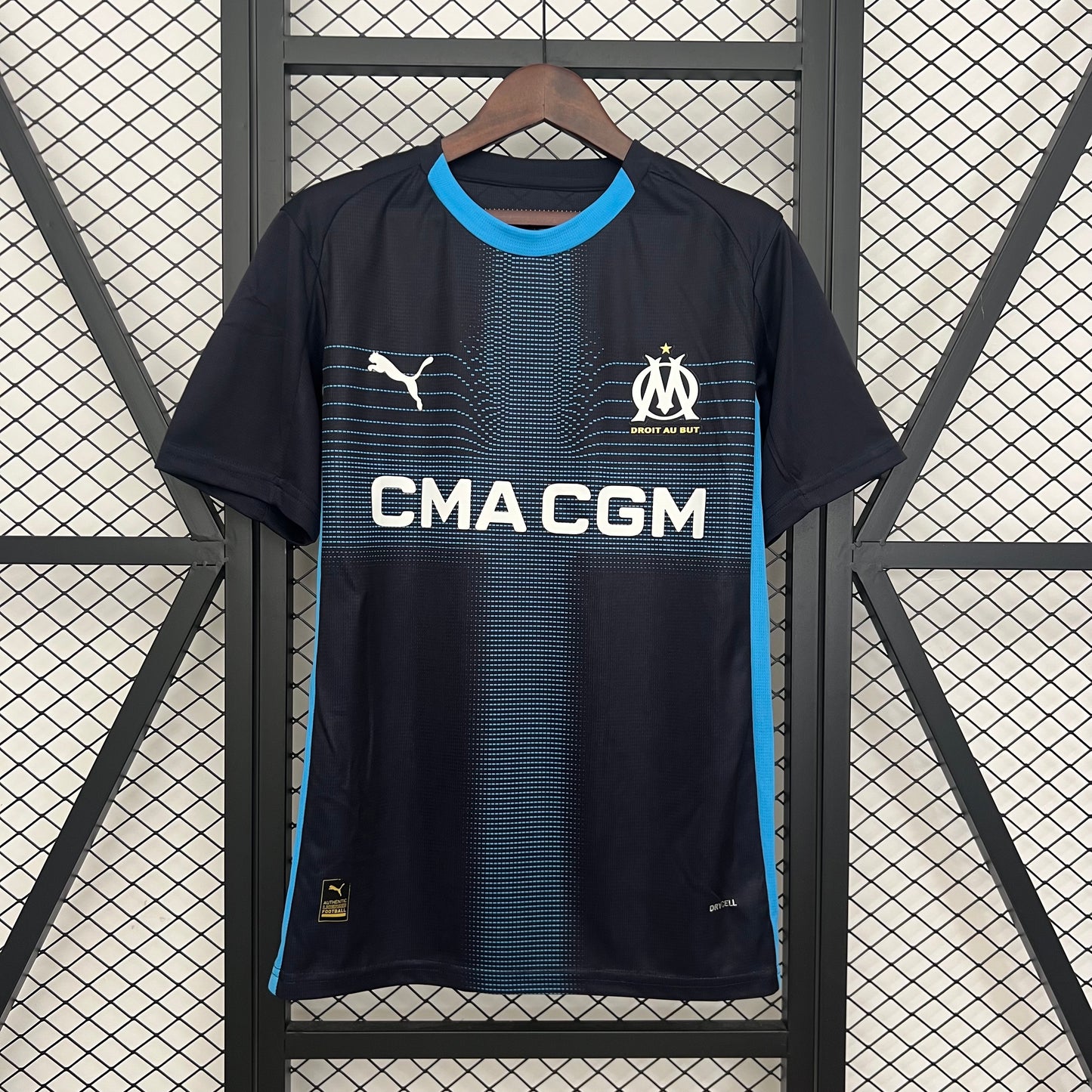 25/26 Marseille Away Soccer Fan Jersey