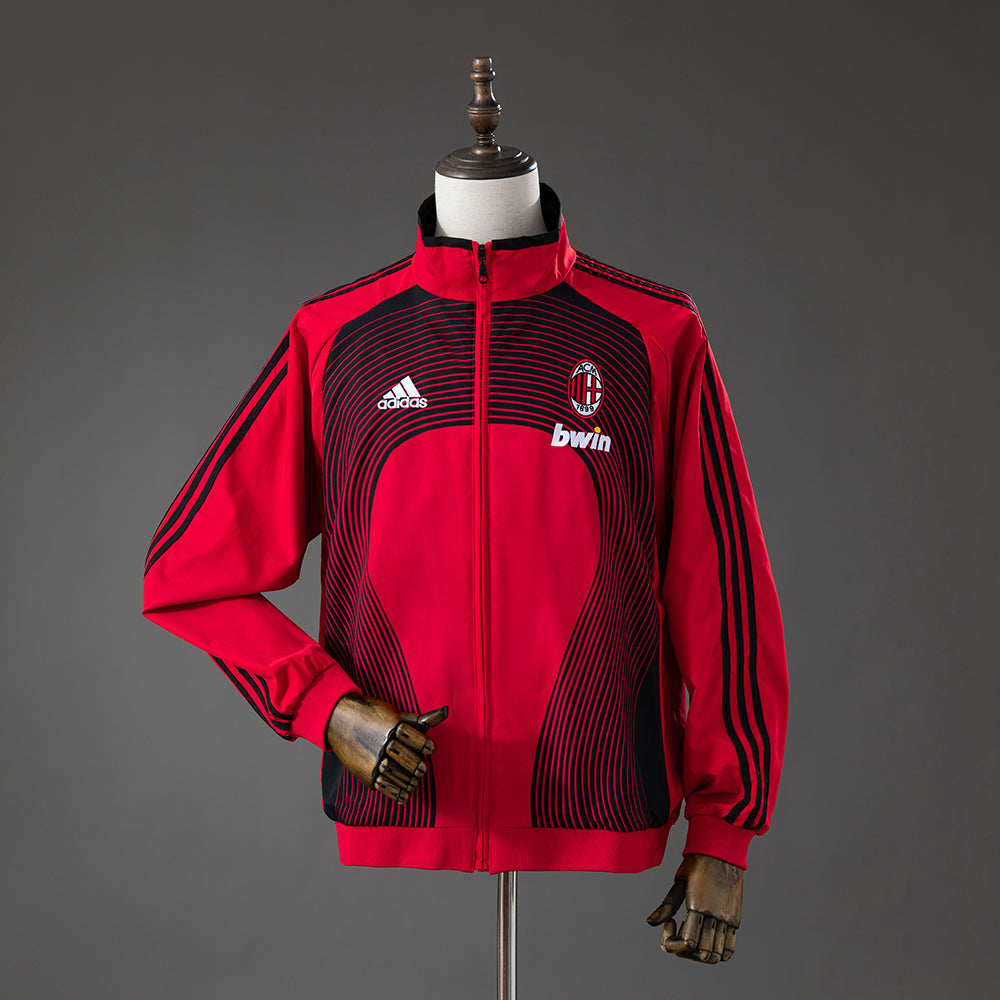 AC Milan 06/07 Training Windbreaker - Red