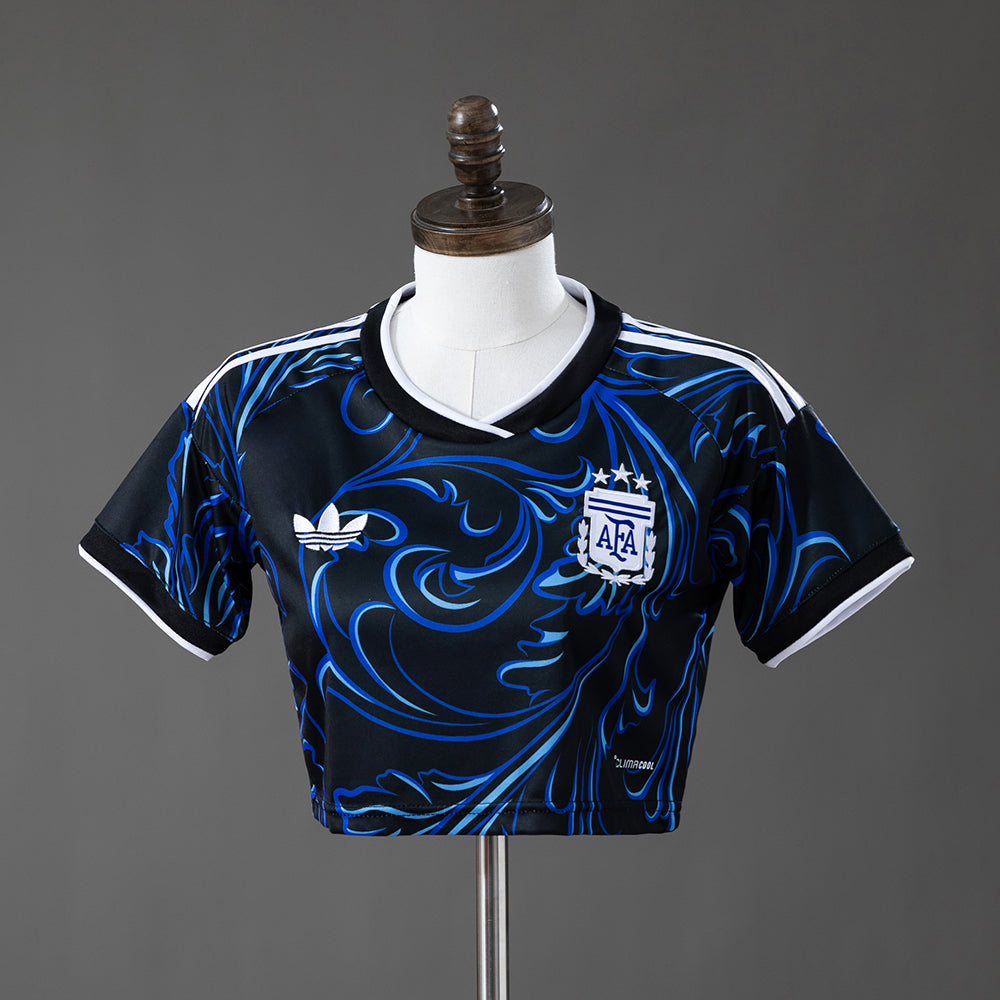 Argentina 2026 Away Women-s Crop Top Style