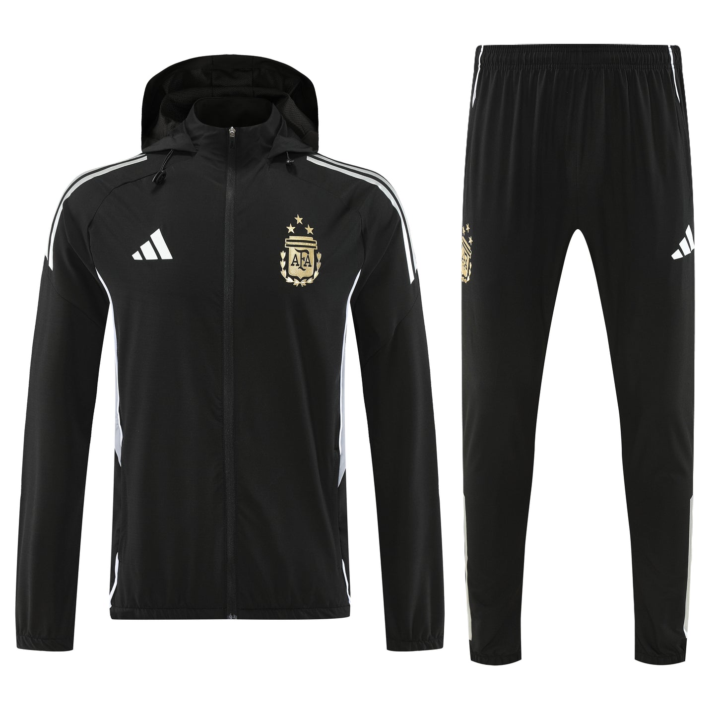 Argentina 2026 World Cup Windbreaker Training Suit Black