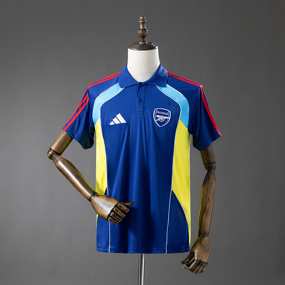 Arsenal 2025/26 POLO Shirt Blue