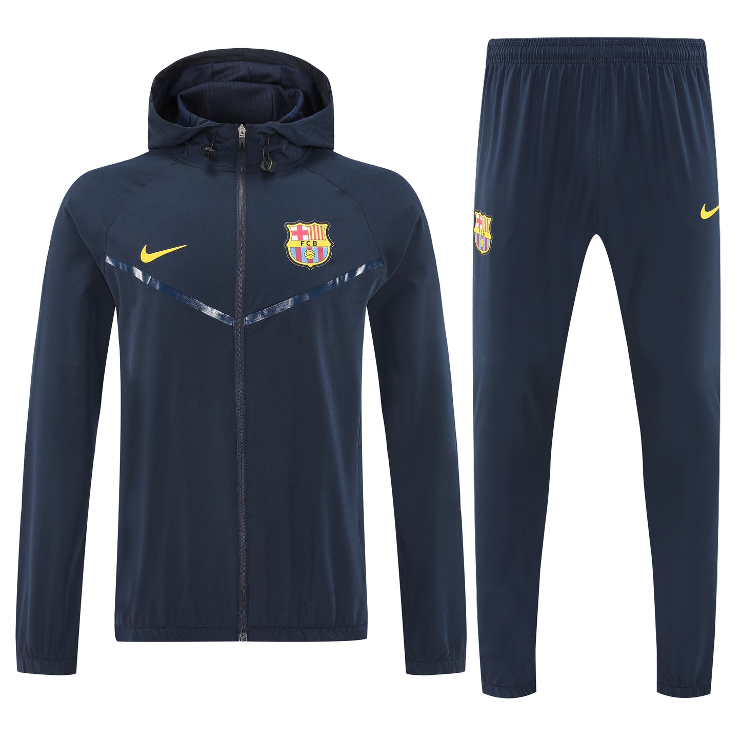 Barcelona 2026/27 Windbreaker Training Suit Black
