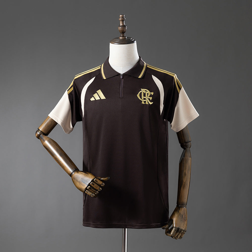 Flamengo 2026/27 Training POLO Shirt Brown