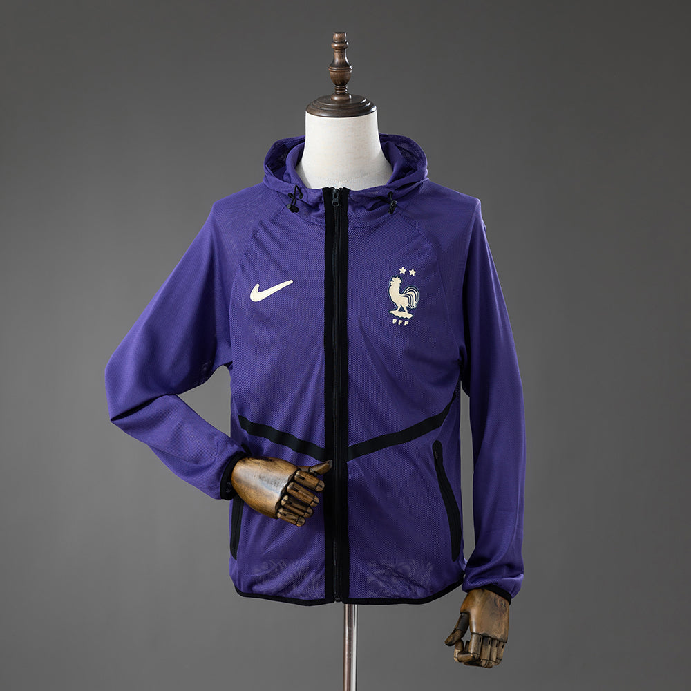 France 2026 Football Anthem Jacket Purple