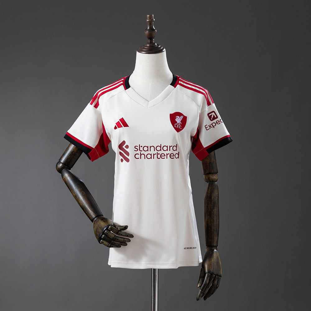 Liverpool 2025/26 Away Women Soccer Fan Jersey