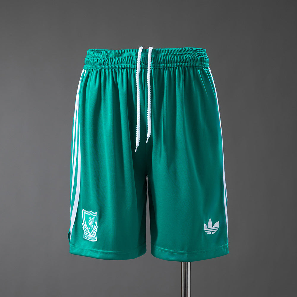 Liverpool 2025/26 Third Away Shorts Green