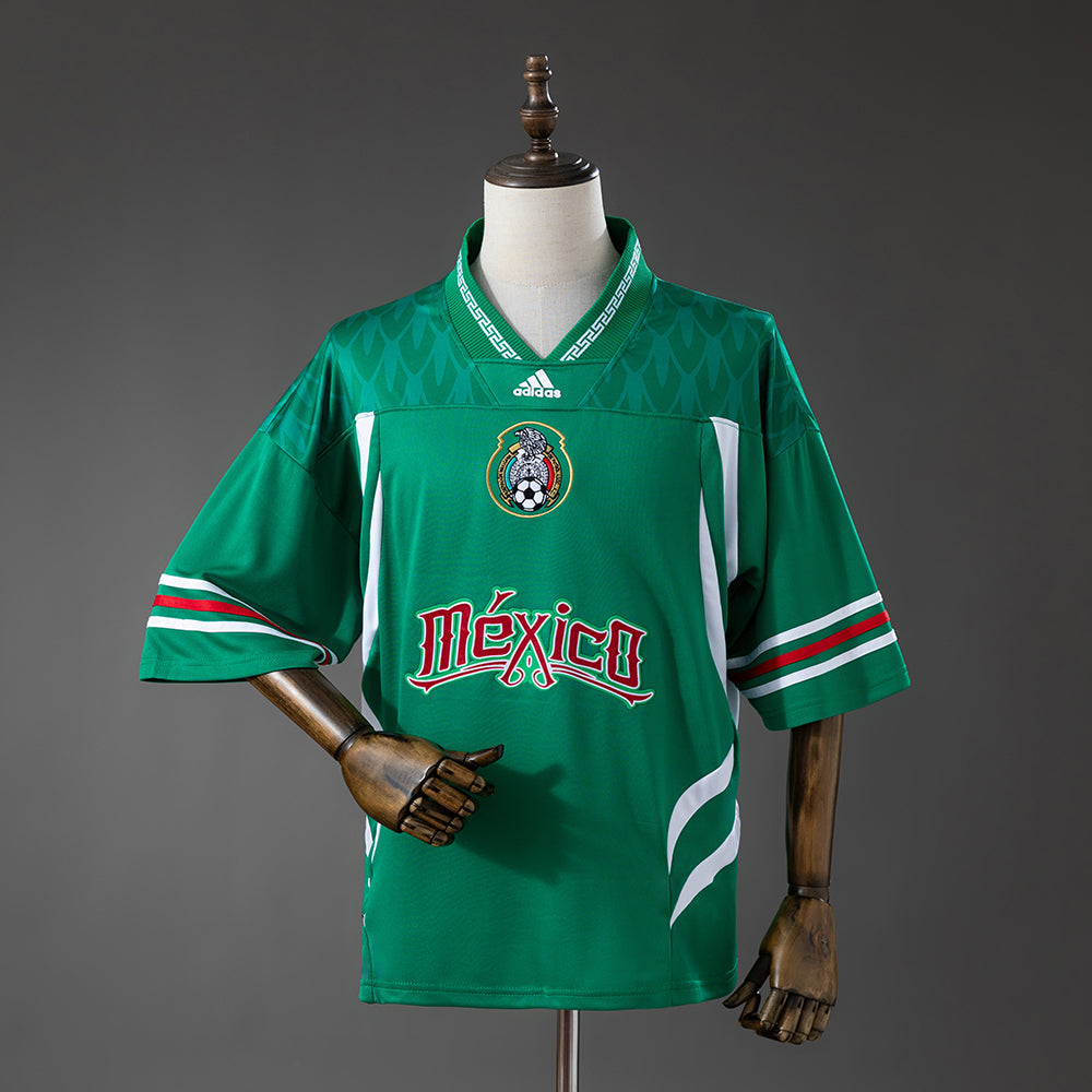 Mexico 2026 Retre Classisc Bringback Remixed Jersey Green