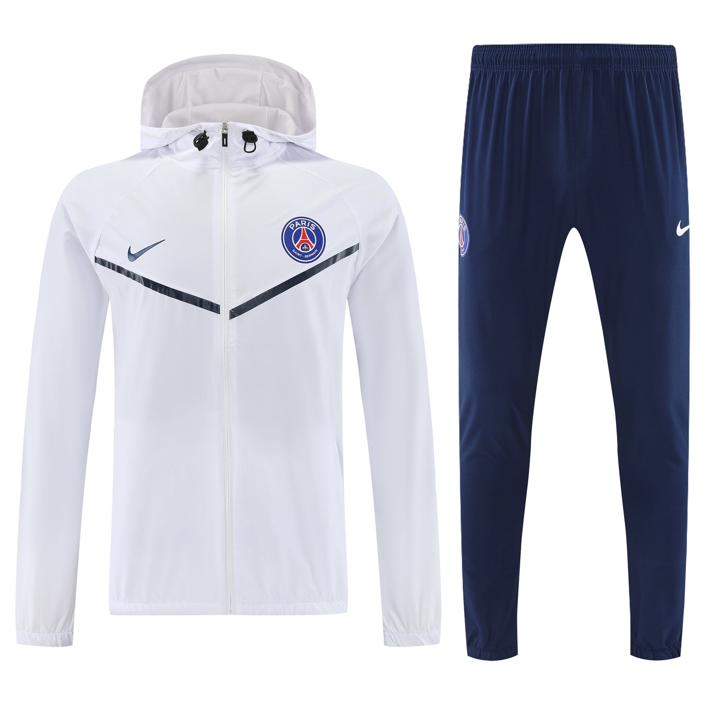 PSG 2026/27 Windbreaker Training Suit White