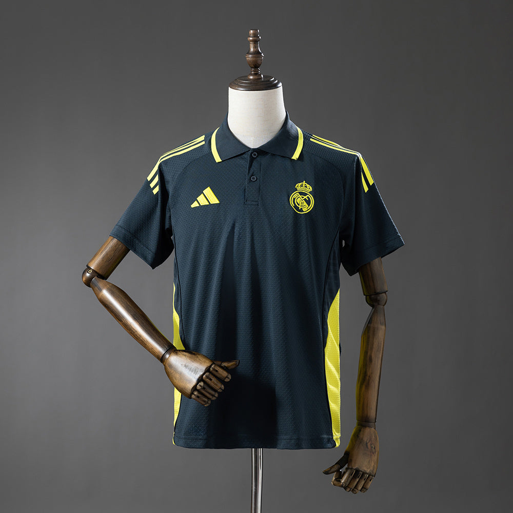 Real Madrid 2025/26 POLO Shirt Yellow