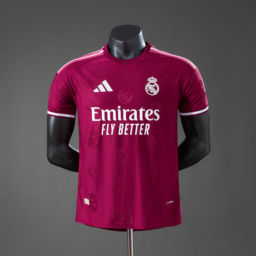 Real Madrid 26/27 Special Edition Stadium Jersey - Maroon Fan Jersey