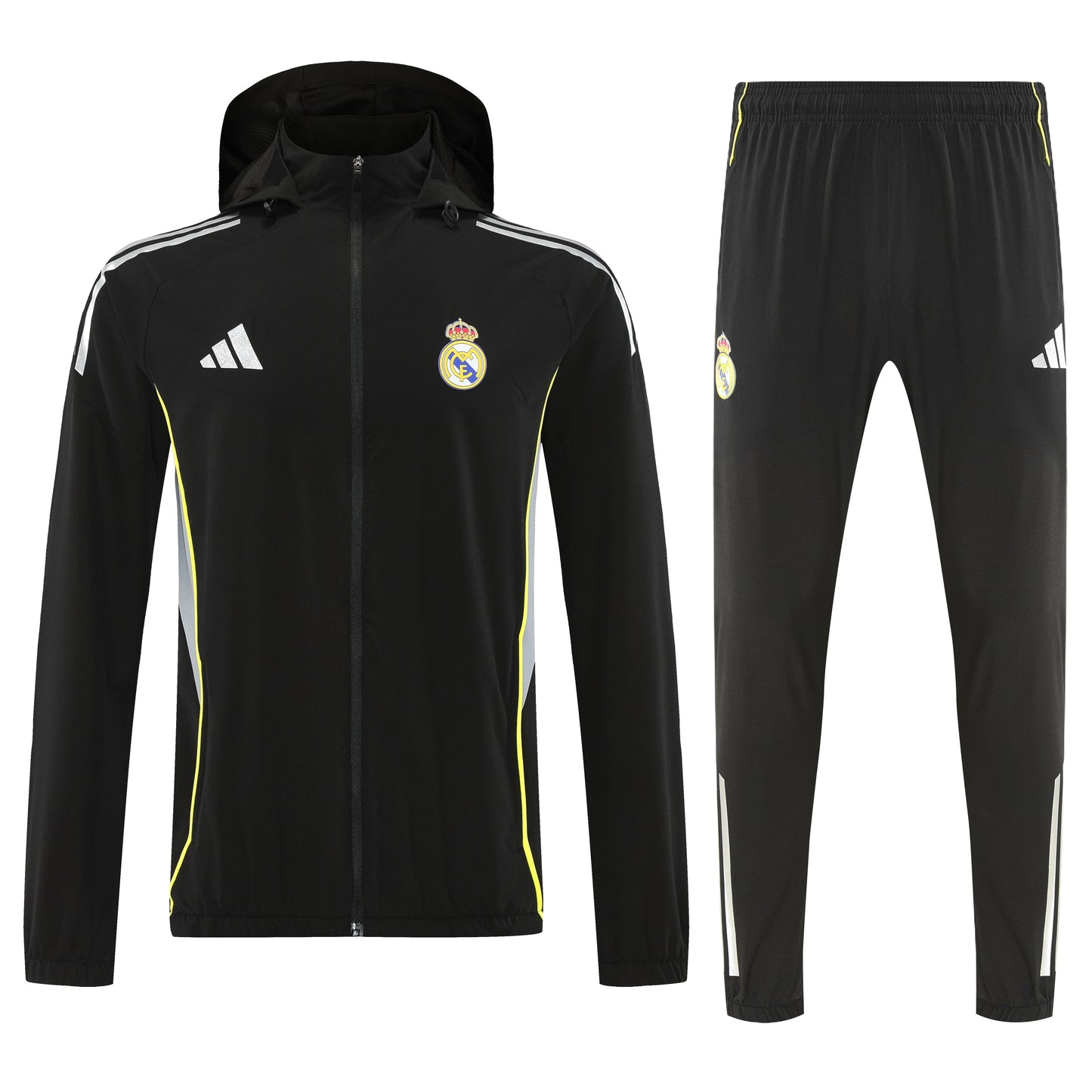 Real Madrid 2026/27 Windbreaker Training Suit Black