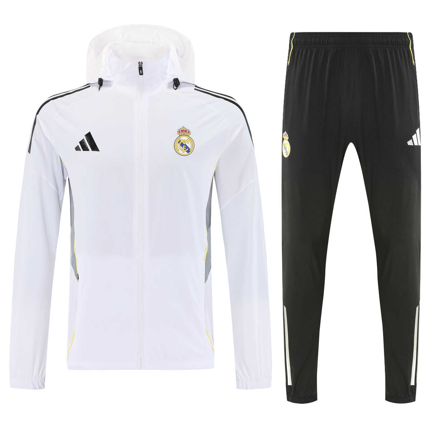 Real Madrid 2026/27 Windbreaker Training Suit White