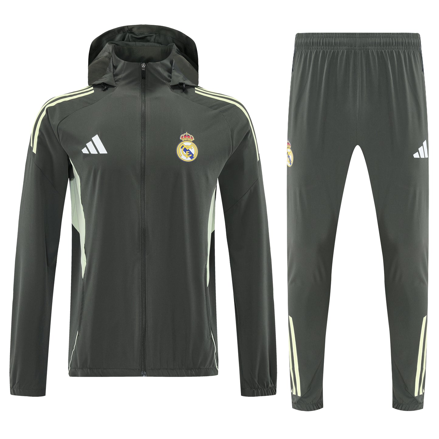 Real Madrid 2026/27 Windbreaker Training Suit Green