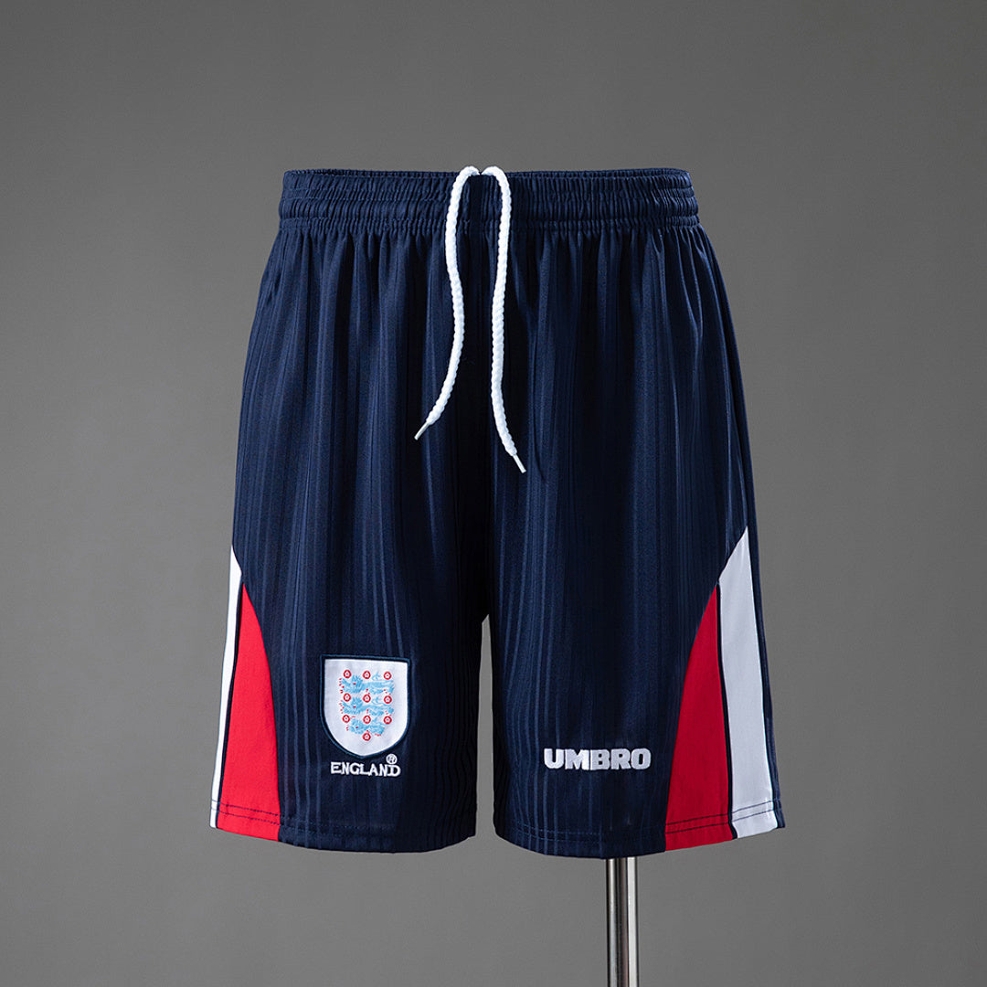 Retro England 1998 World Cup Home Shorts