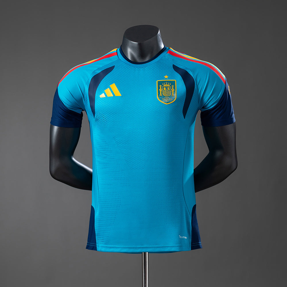 Spain 2026 World Cup Training Soccer Jersey Stadium Jersey Blue