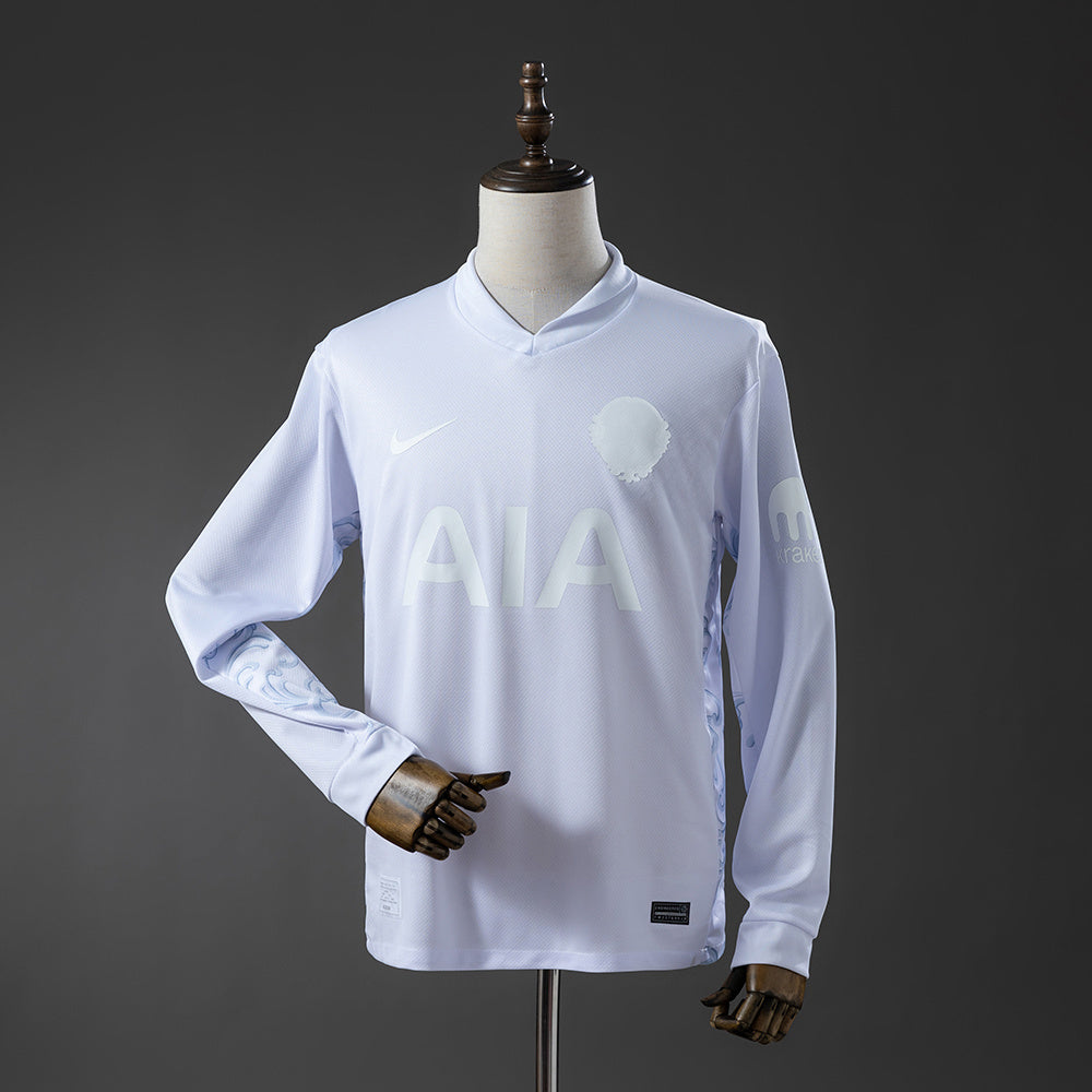 2026 Tottenham 125th Anniversary Soccer Jersey long sleeve/ White