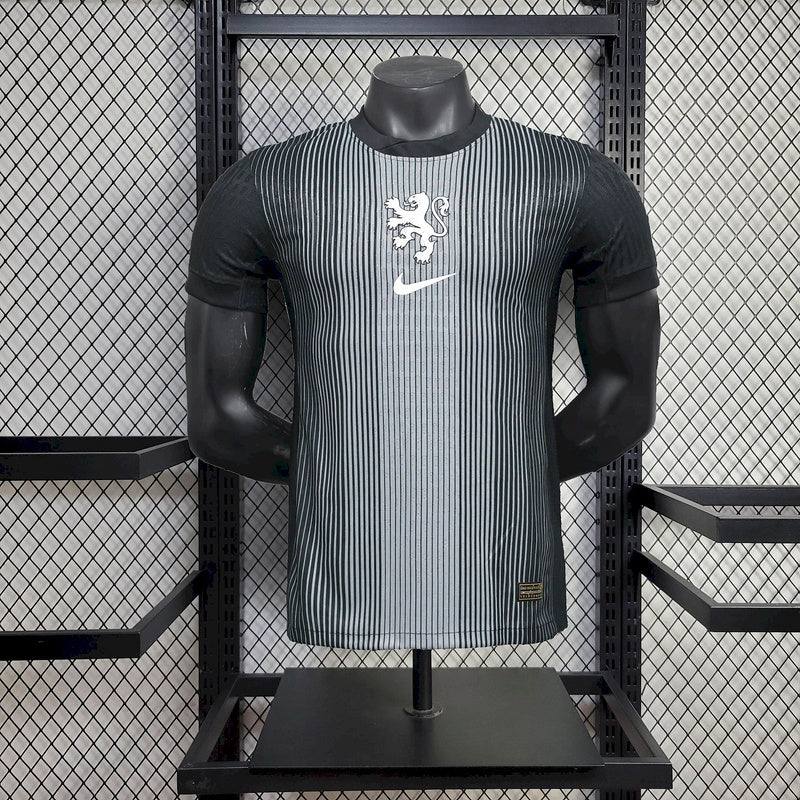 2025 Netherlands black player Fan Jersey