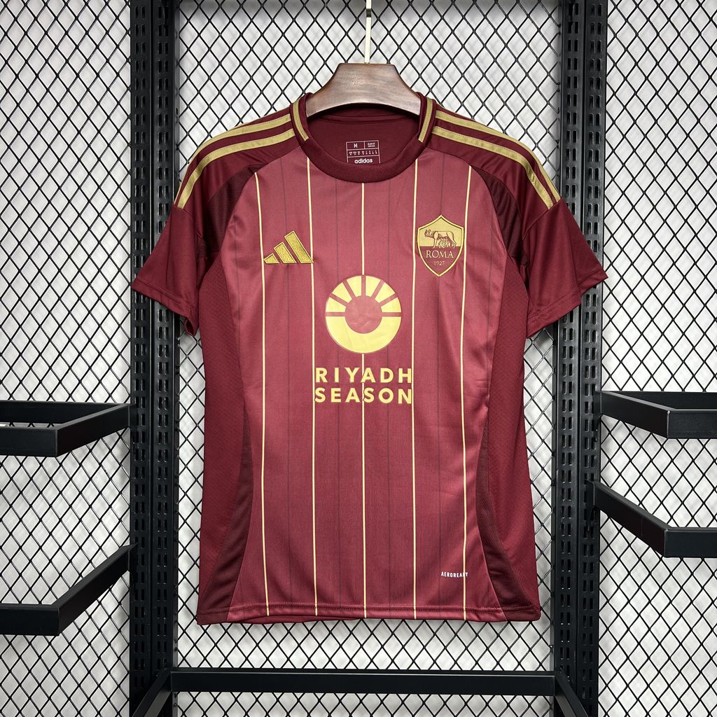 24/25 AS Roma Home Fan Jersey