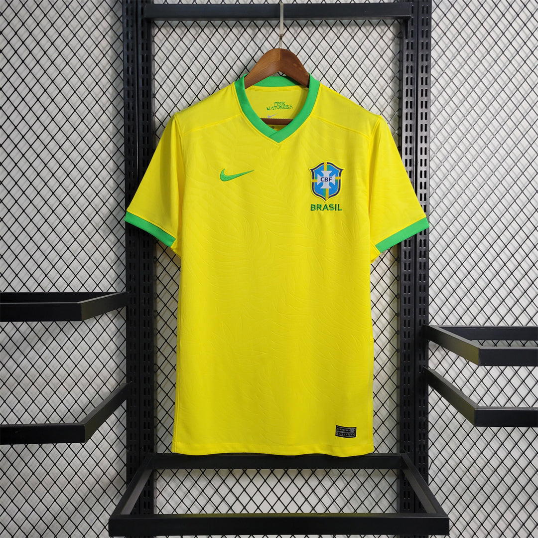 2023 Brazil Home Soccer Fan Jersey