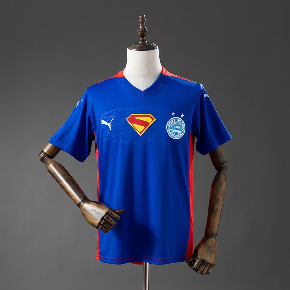 25/26 Bahia Superman Edition Blue and Red Fan Jersey