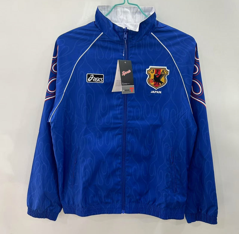 2025 Japan blue and white reversible windbreaker