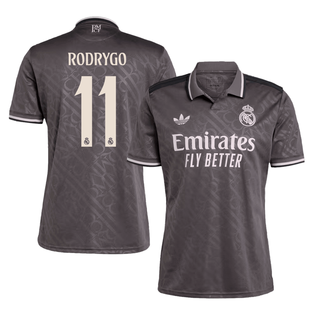 RODRYGO #11 Real Madrid Third Away Soccer Jersey 2024
