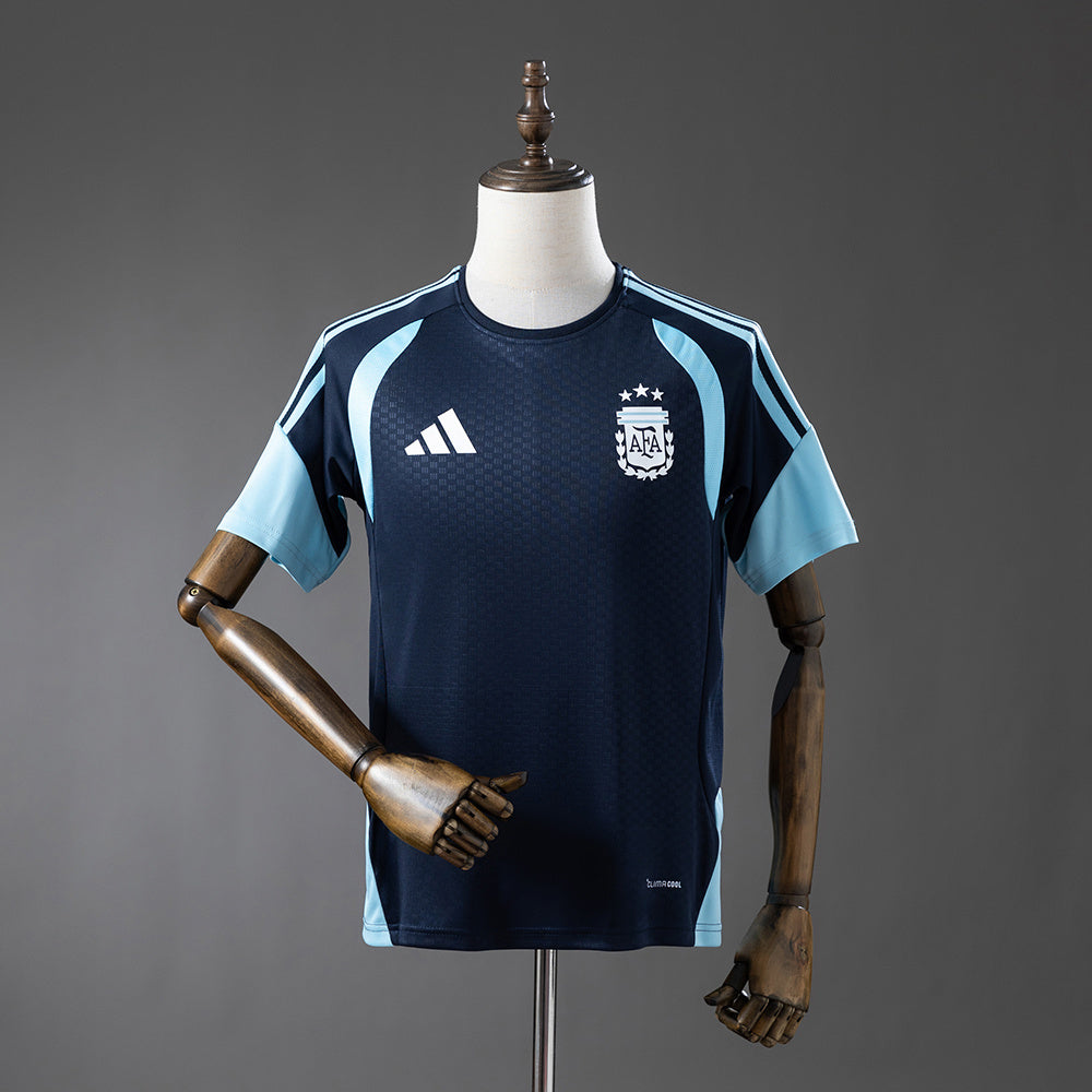 Argentina 2026 World Cup Training Navy Fan Jersey