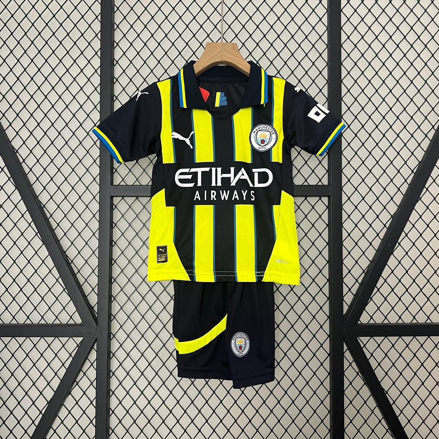24/25 Manchester City Away black Kids Fan Jersey
