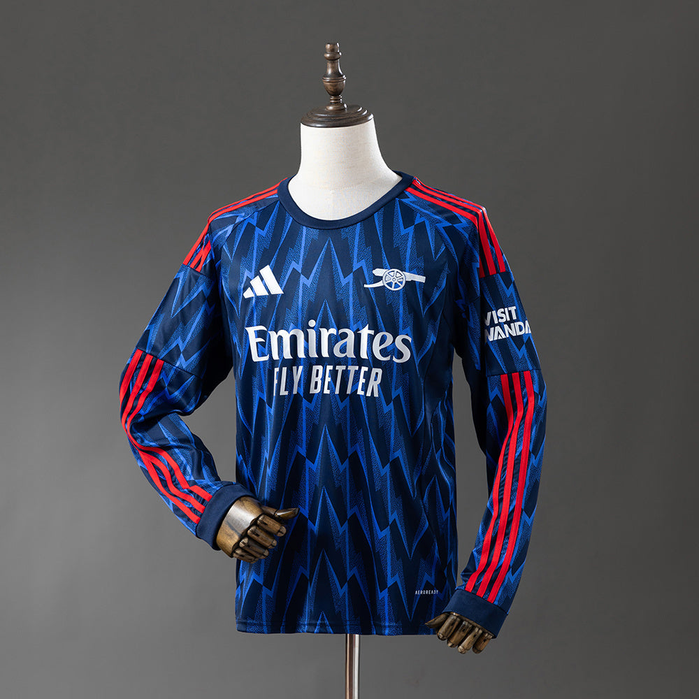 25/26 Arsenal Away Long Sleeve Fan Jersey