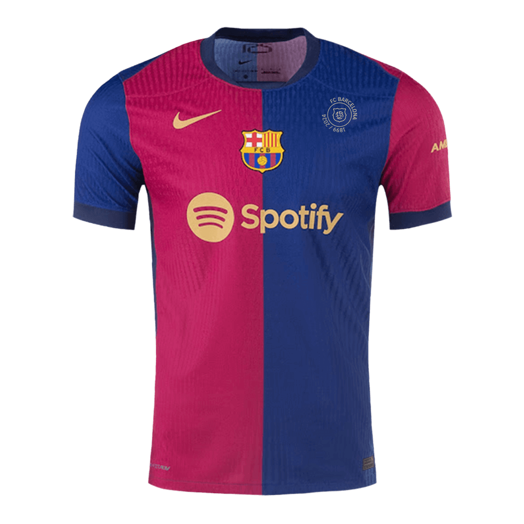 Barcelona Home Premium Soccer Jersey 2024/25 125th Anniversary