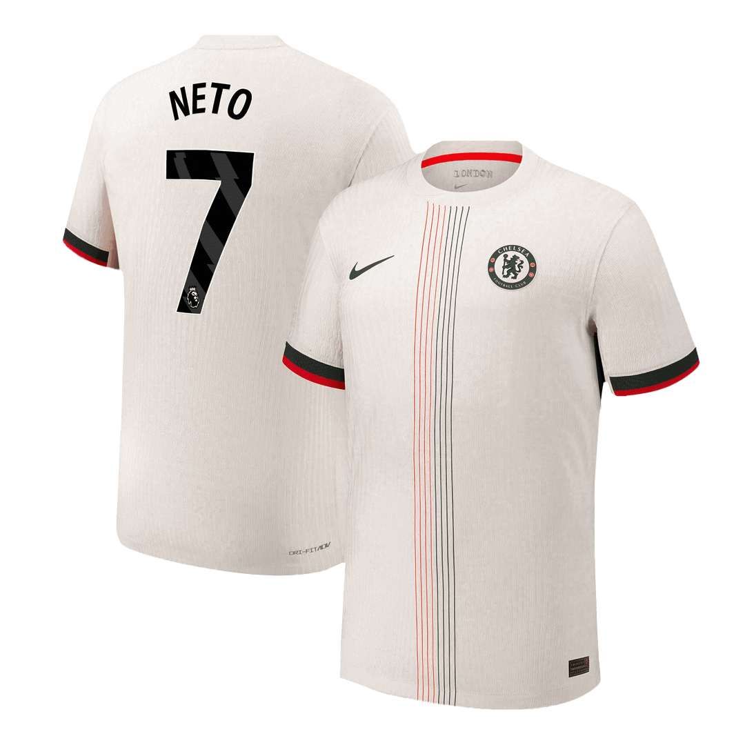 NETO #7 Chelsea Away Premium Soccer Jersey 2025/26