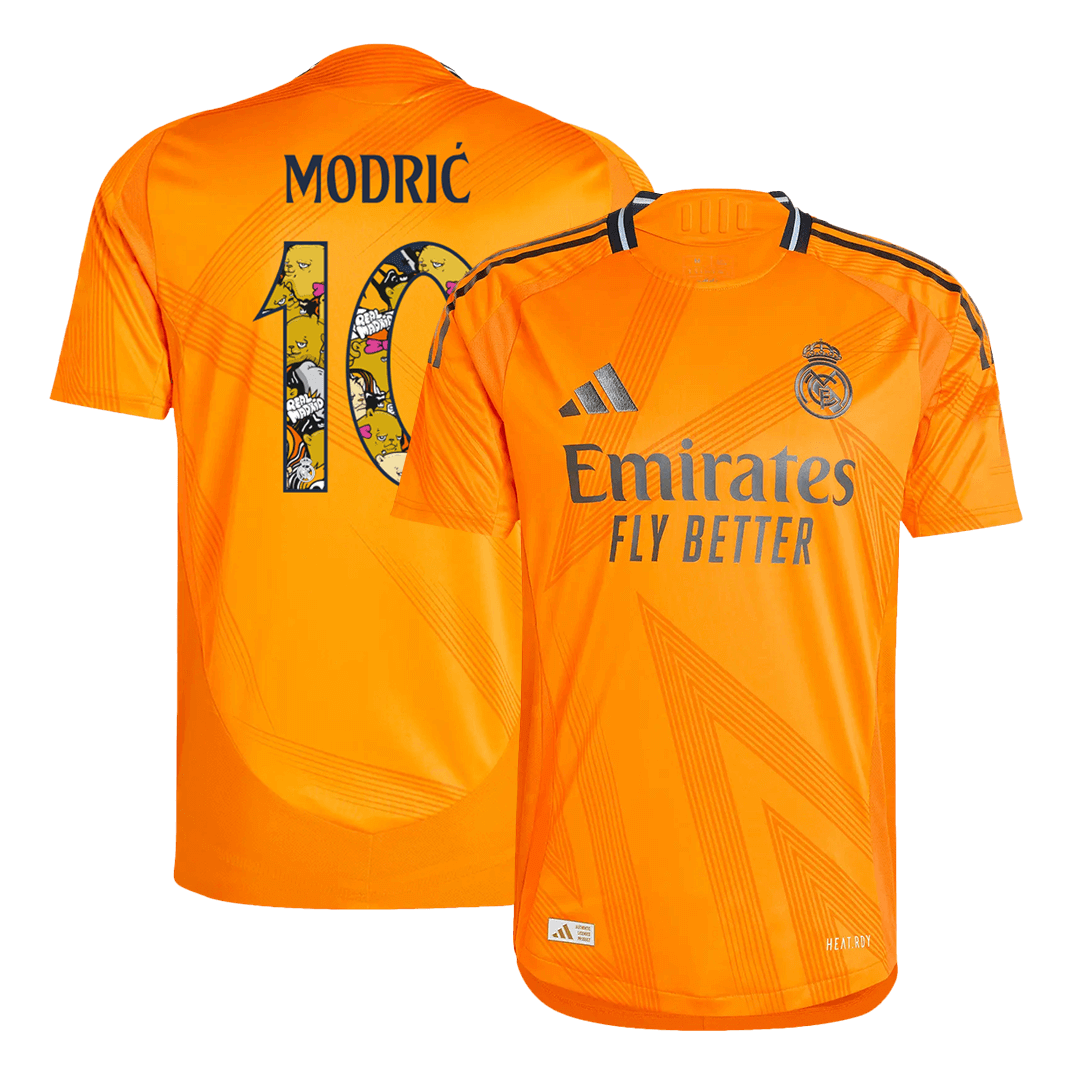 MODRIC #10 Real Madrid Away Premium Soccer Jersey 2024/25 Bear Champ Font