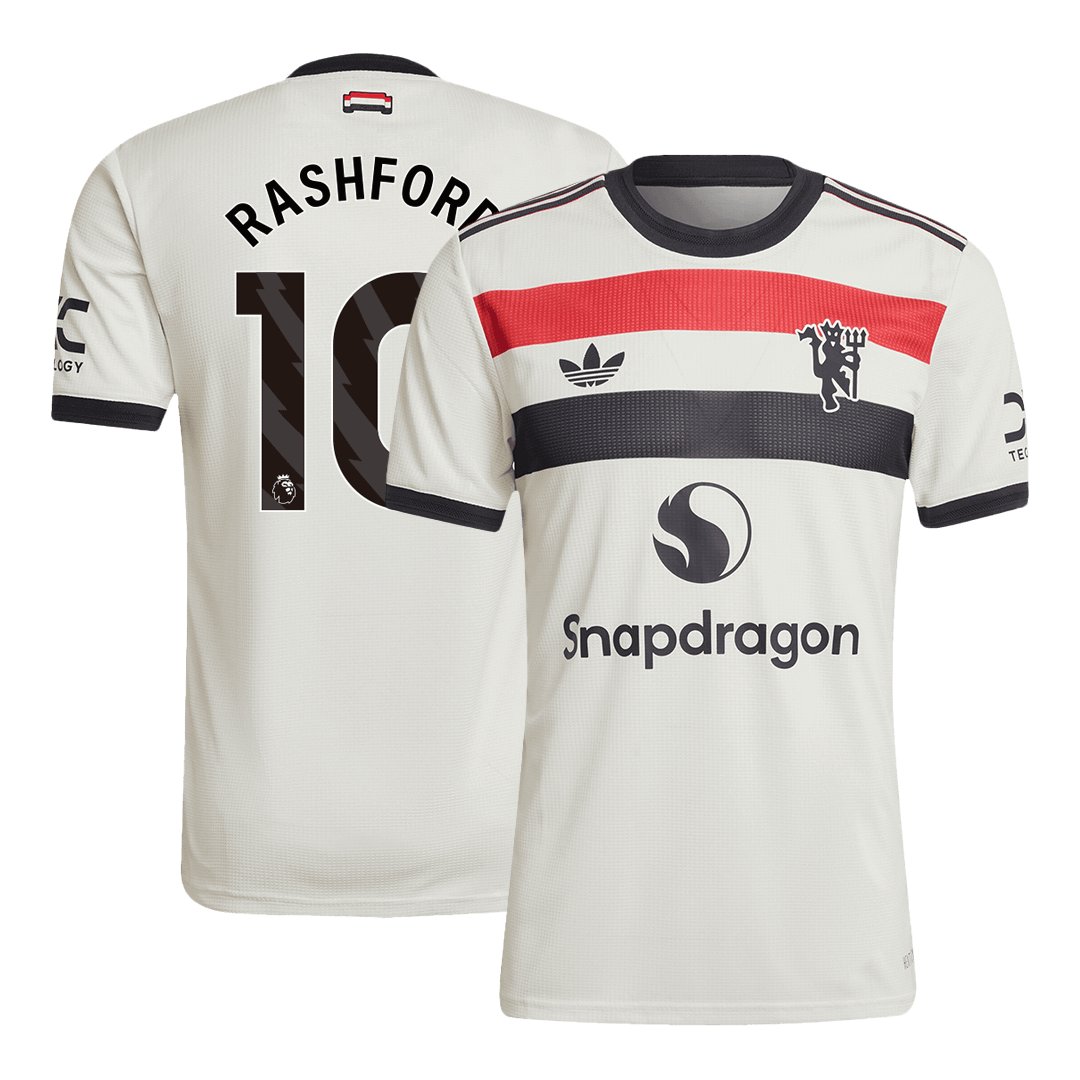 RASHFORD #10 Manchester United Third Away Premium Soccer Jersey 2024/25