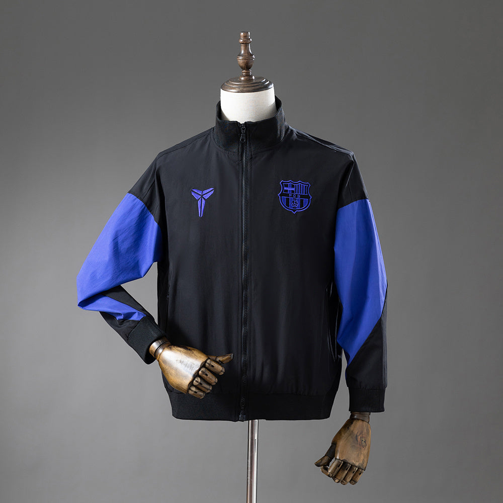 Barcelona x Kobe Windbreaker Black