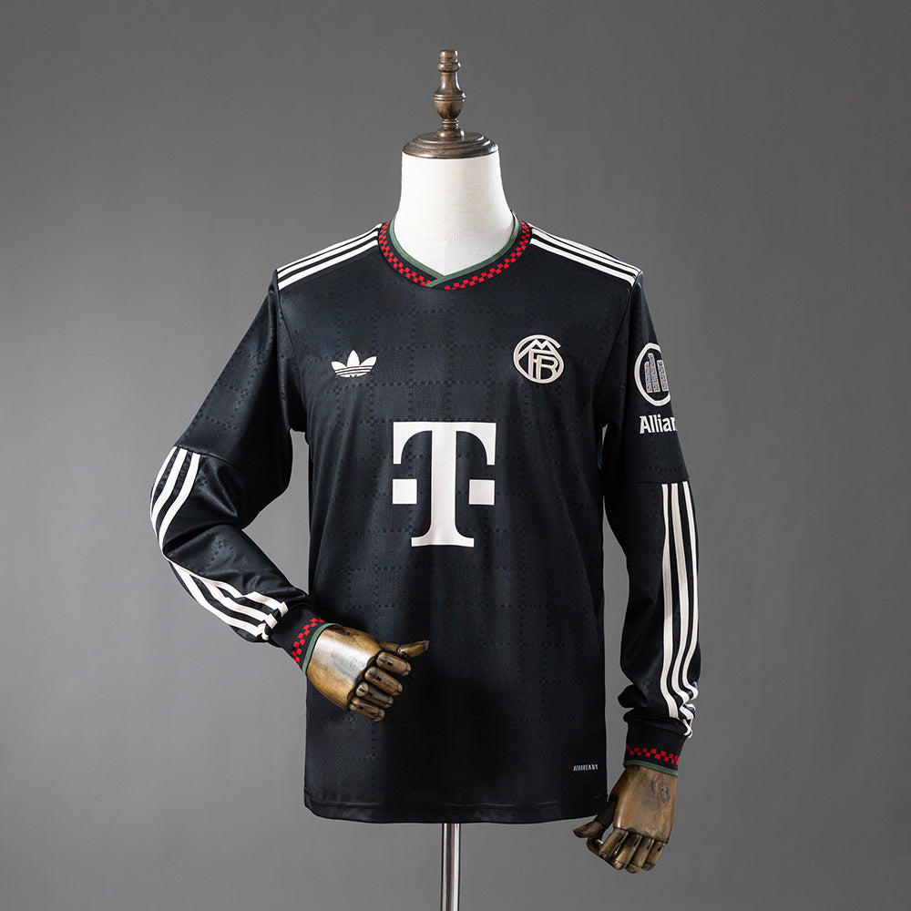 Bayern Munich 25/26 Third Away Long/Sleeve Fan Jersey