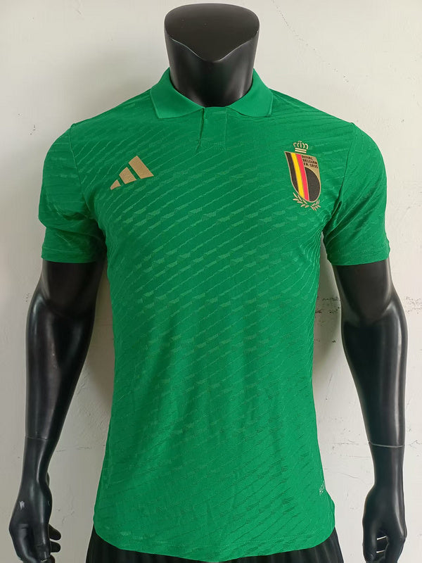 2025 Belgium green player POLO Fan Jersey